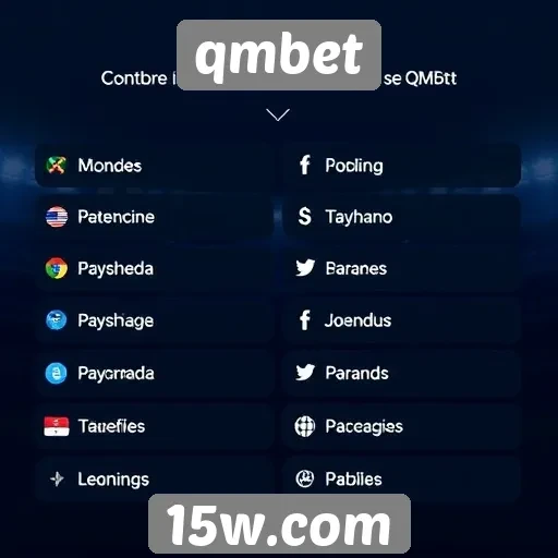 Métodos de pagamento aceitos no qmbet