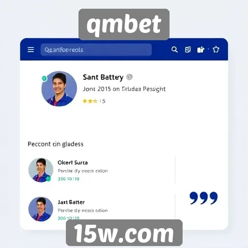 Interface do QMBet é elogiada por usuários